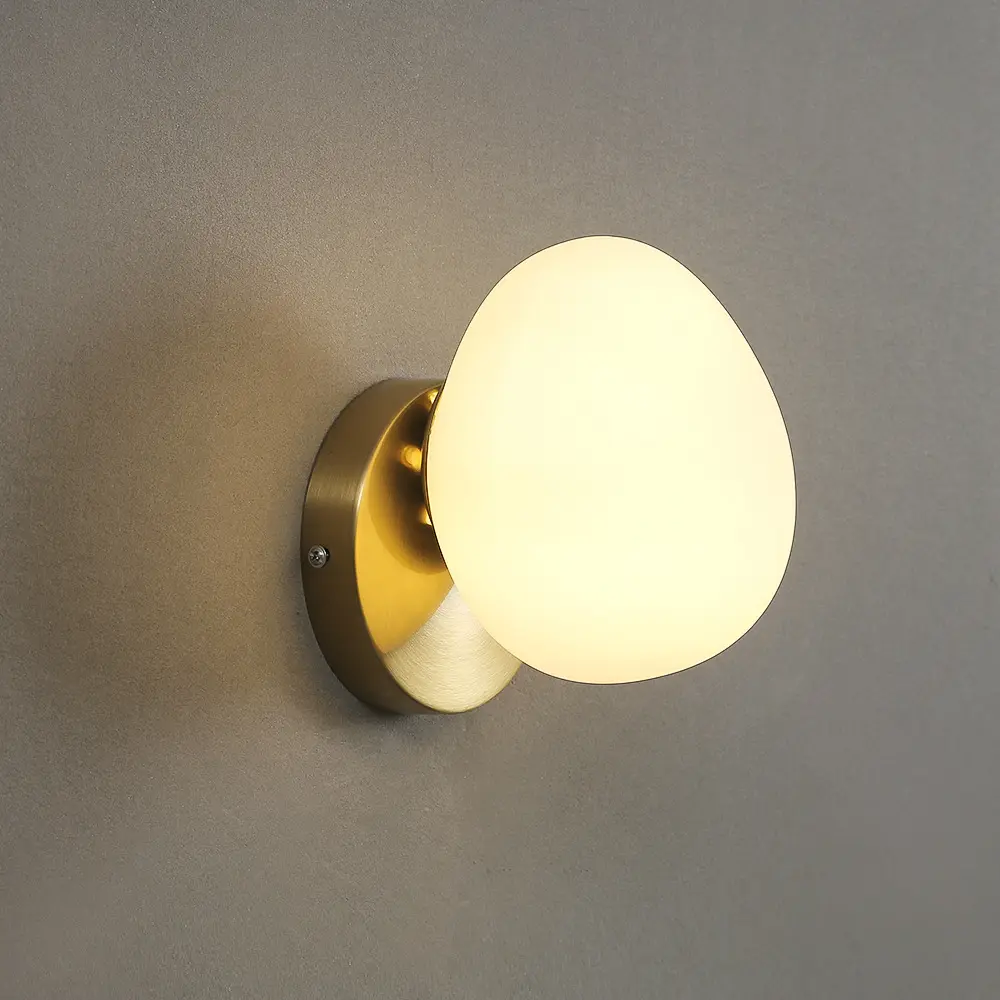 Special-shaped Glass Small Wall Lamp Bedroom Dining