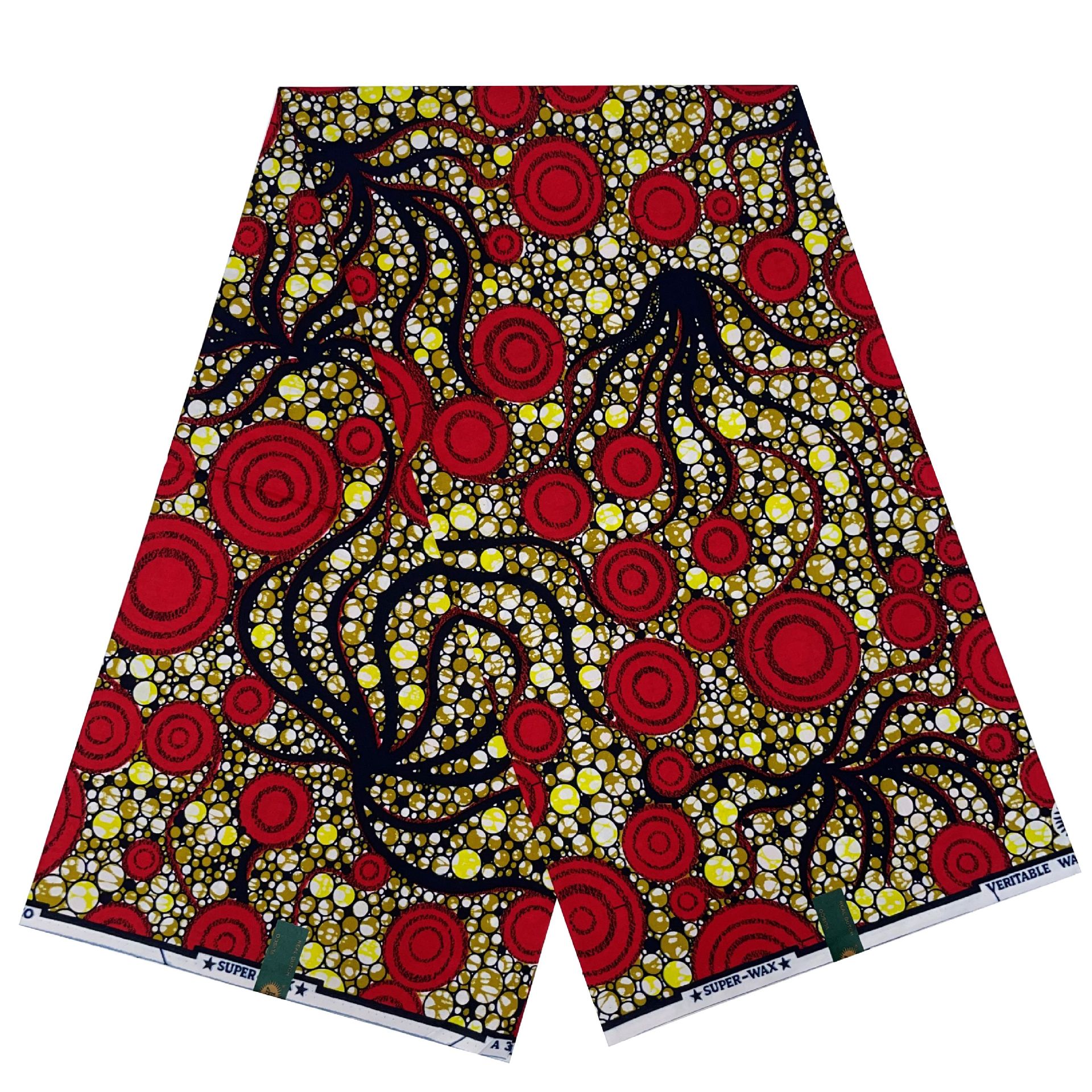 African Clothing Batik Fabric Cotton Ankara Multicolor Party Cloth