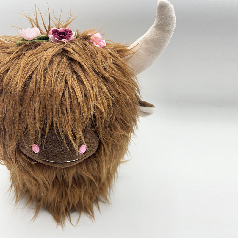 Title 7, Wearing Flower Scottish Yak Plush Winter Cotton...