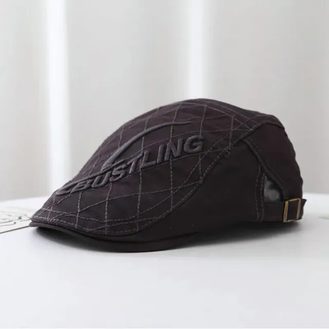Retro Advance Hats Japanese Style Simple Retro Design Artist Hat Reverse Wear Duckbill Cap Gray - Shop at LoveMi