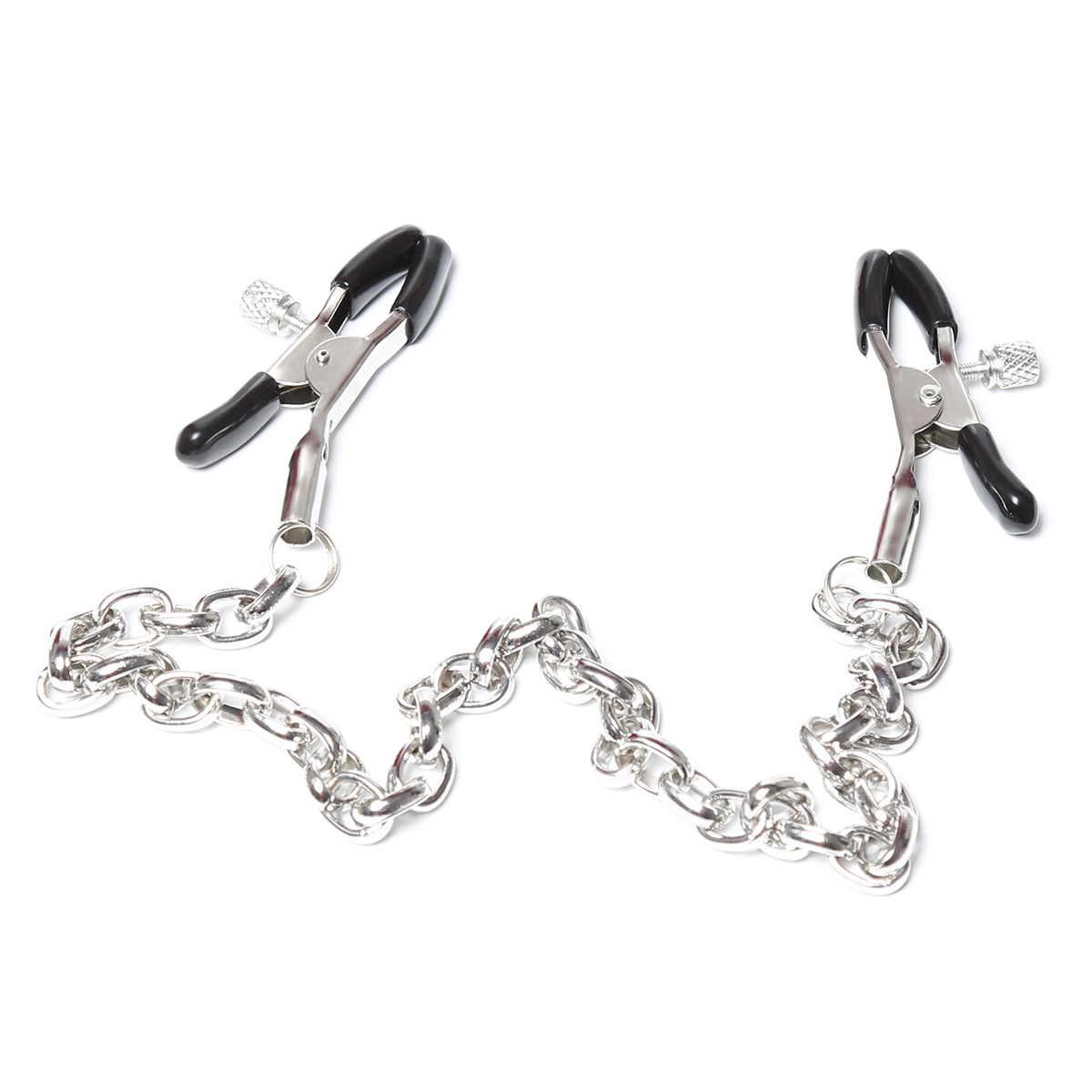 Sexy Iron Chain Leather Clip - Image 4