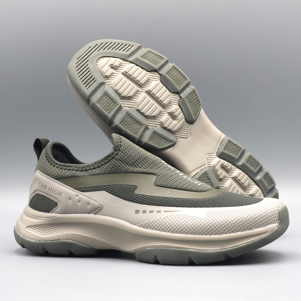 Mens Soft-Soled Non-Slip Waterproof Outdoor Hiking Casual Shoes