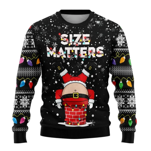 Round Neck Sweatshirt Fun Women's Sweater Szf72054 4Xl - Shop at LoveMi