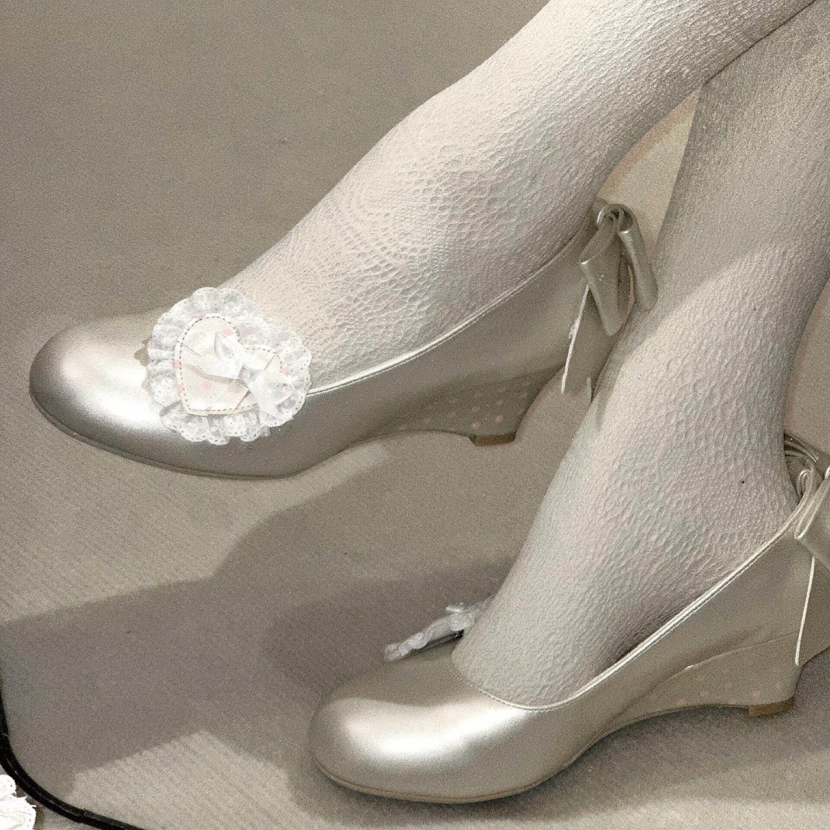 Wedge Bow Pumps