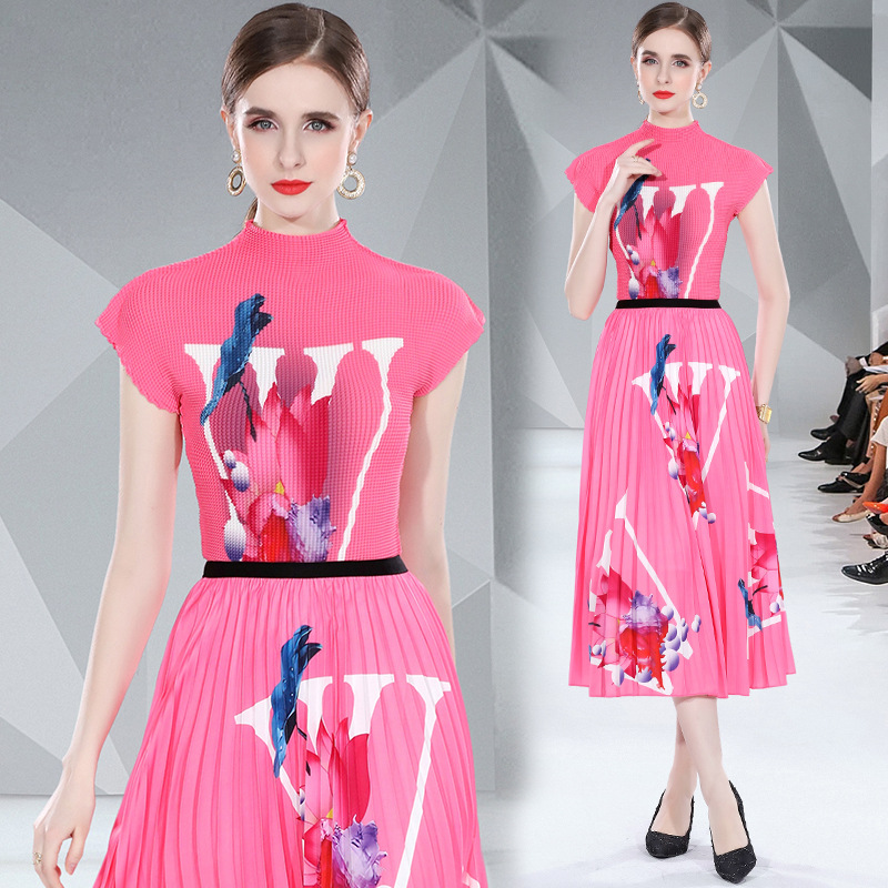 Pleated Two-Piece Skirt Set, picture 2 of 5