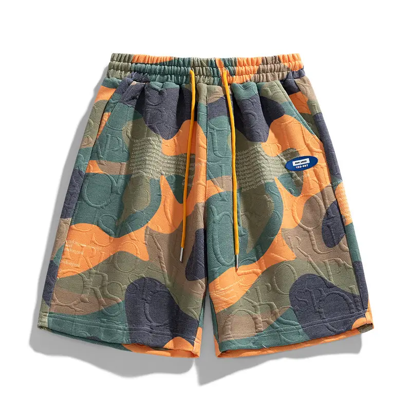 Mens Summer Shorts Mens Capri Pants Loose-fitting