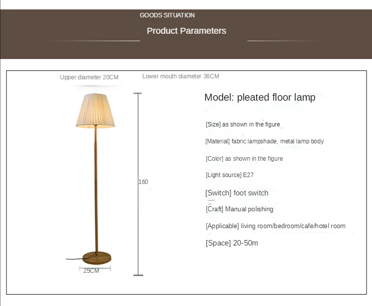 Title 1, Simple Moderne Stoff Stehlampe in warmen Farben...