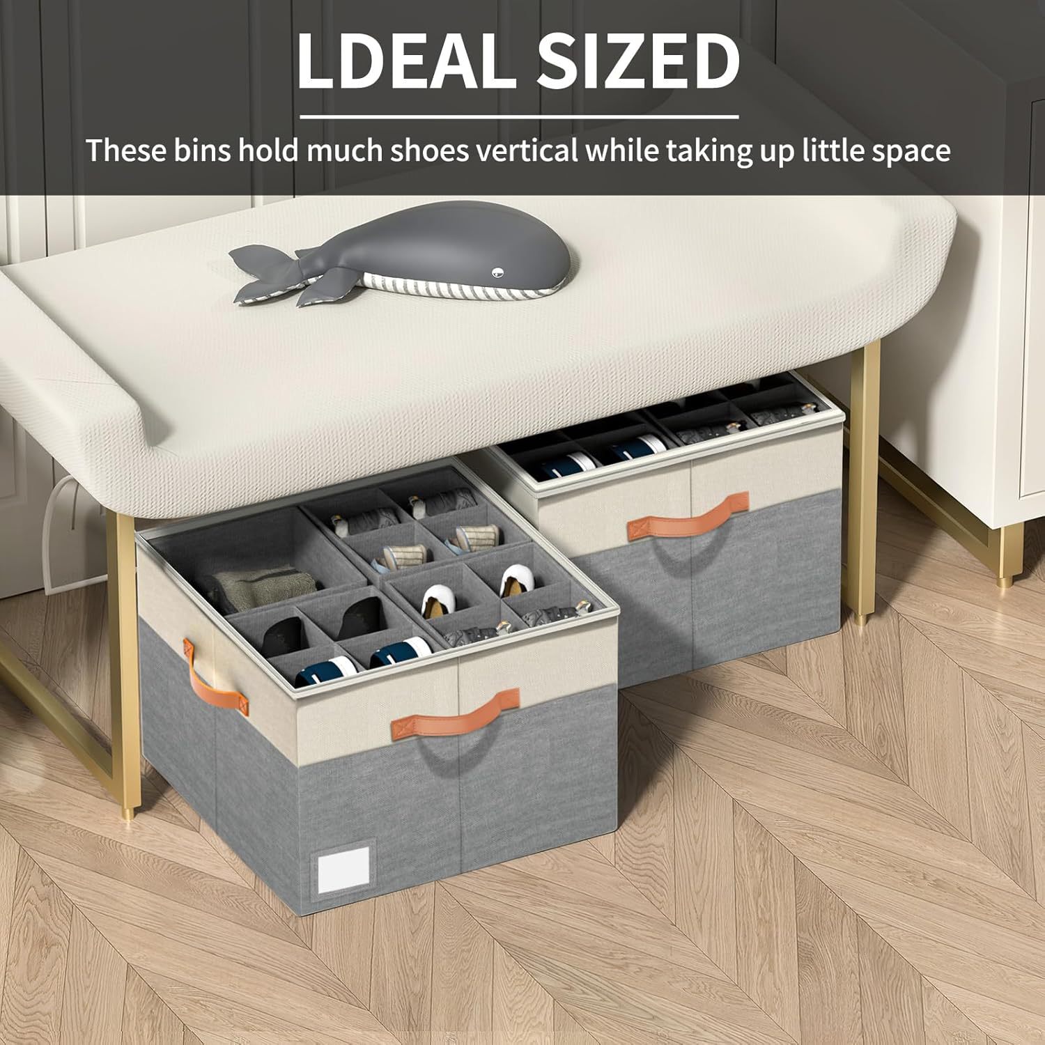 Transparent Foldable Shoe Box Multi-functional Storage