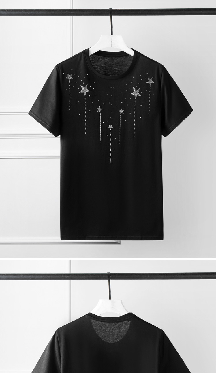 Title 2, Crystal Diamond Five Star Mens T-Shirt