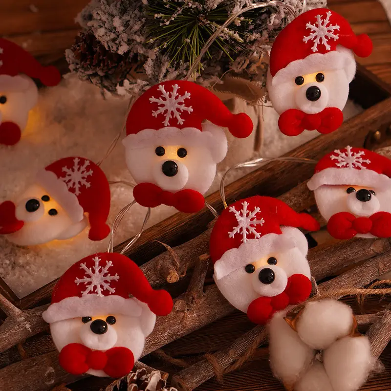 Fabric Felt Polka Dot Christmas Holiday Room