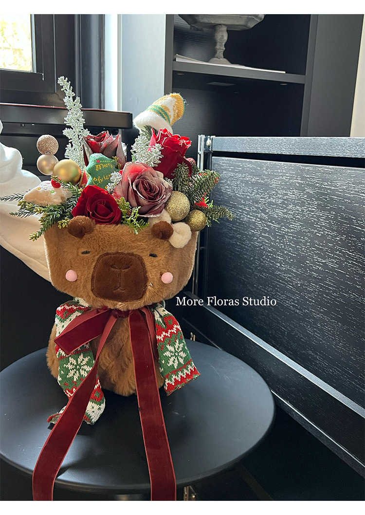 Title 11, Christmas Plush Bear Buka Pibala Scarf Classic ...