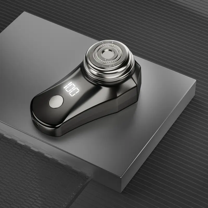 Floating Cutter Head Mini-Portable Electric Rechargeable Men's Shaver