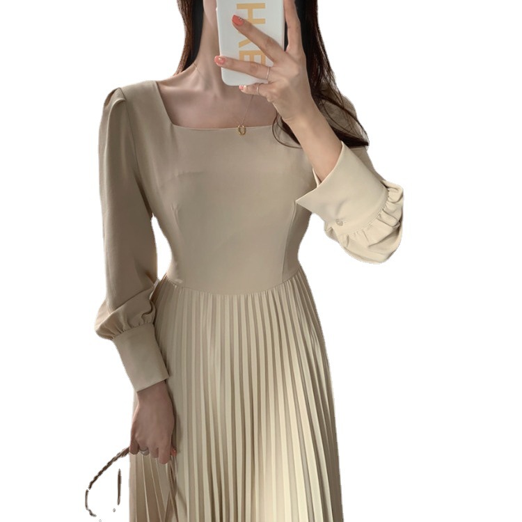 Women's Fashion Waist-controlled Pleated Dress