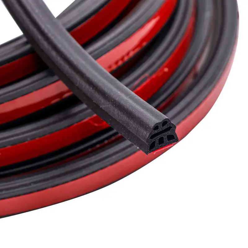 Car Door Six-hole Three-layer Thickened Sealing Strip