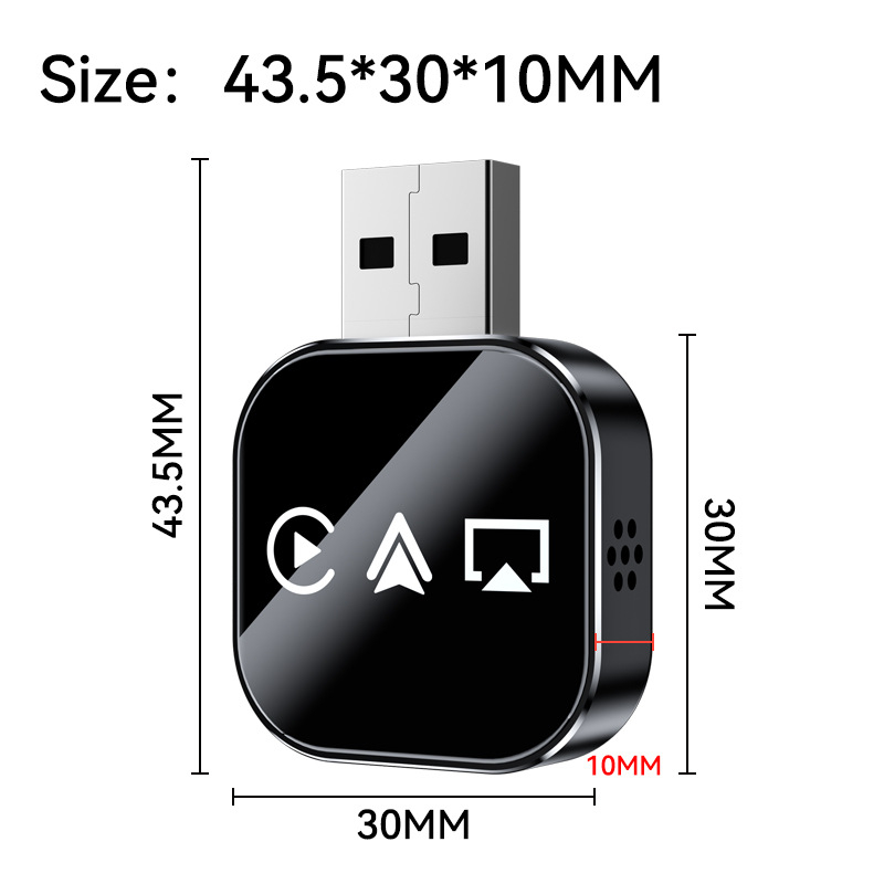 Connected Box With Screen Mirroring, Smart Reverse Control, And Wireless CarPlay Functionality