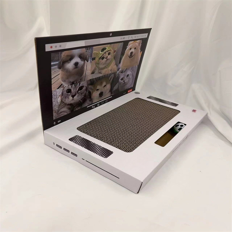 Color Laptop Cat Scratch Board Wear-resistant No Dandruff