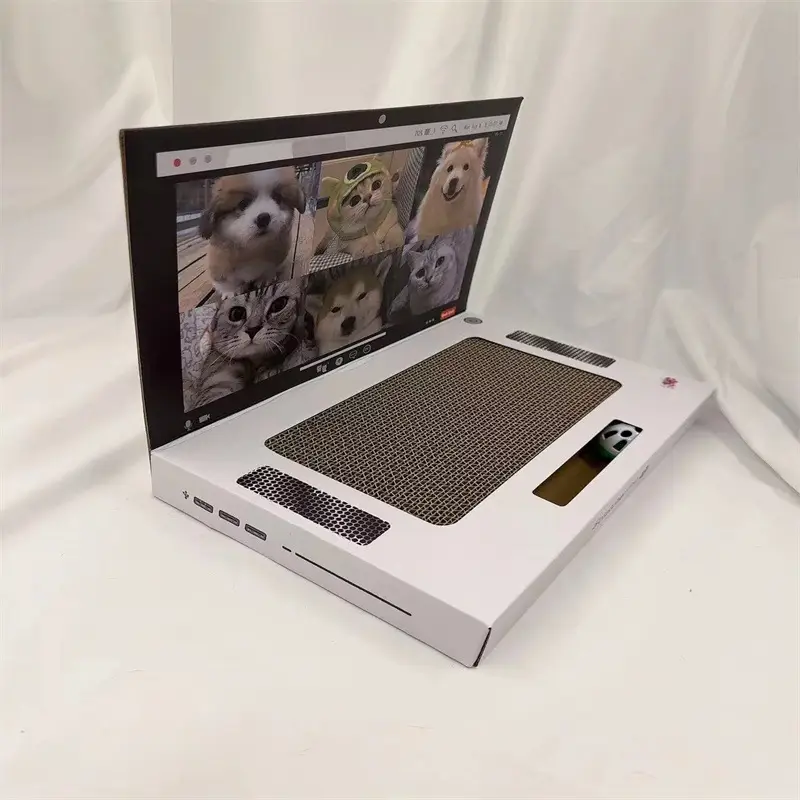 Color Laptop Cat Scratch Board Wear-resistant No Dandruff