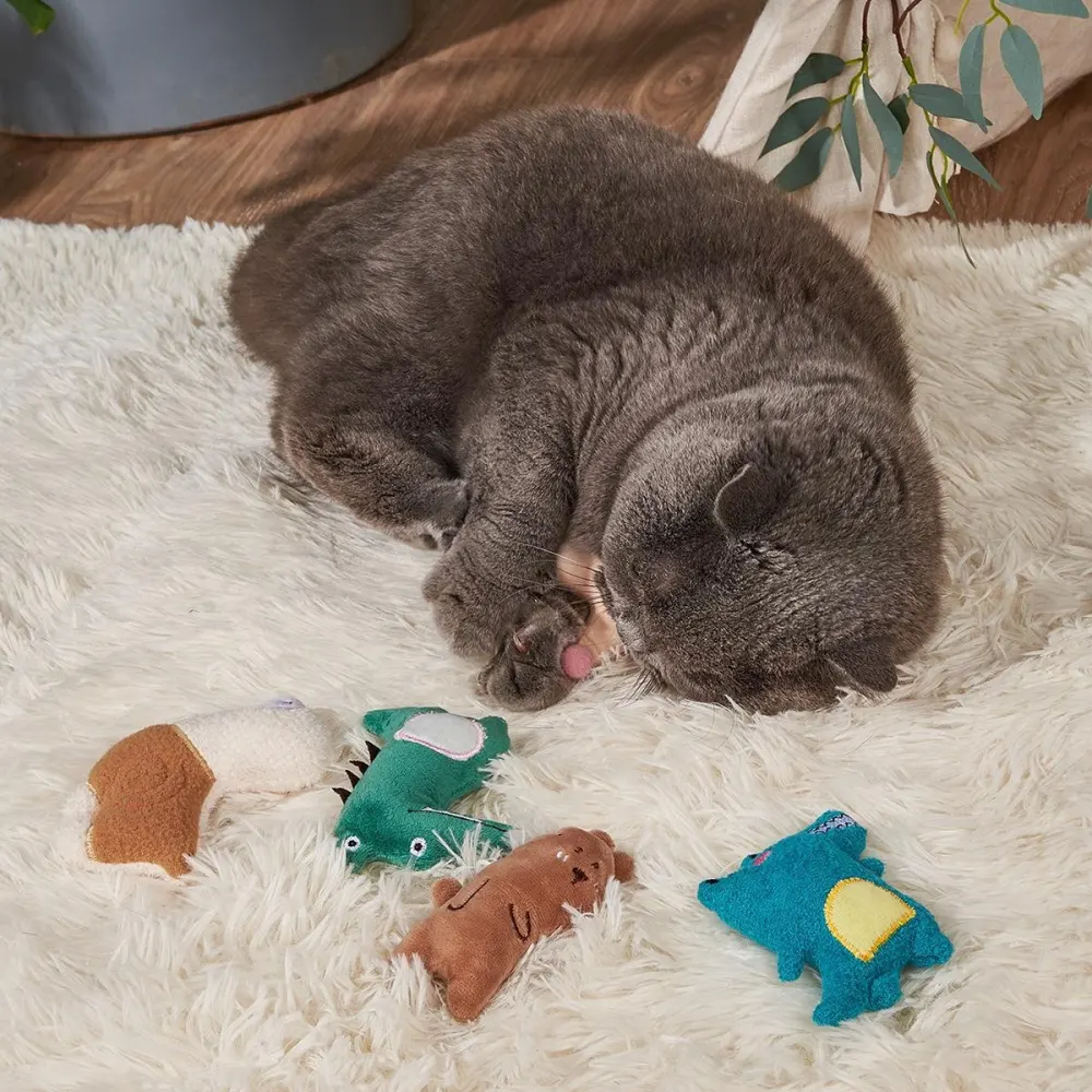 Plush Toy Contains Catnip Cat Toy Self-Hi Bite-resistant Scratch-resistant