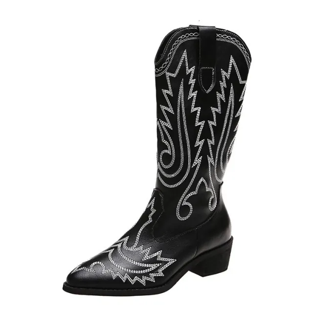 With High Boots Sleeve Knight Boots Black - Shop at LoveMi