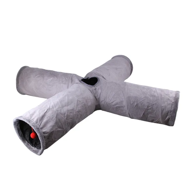 Pet Supplies Cat Tunnel Channel Toy Gray - Shop at LoveMi