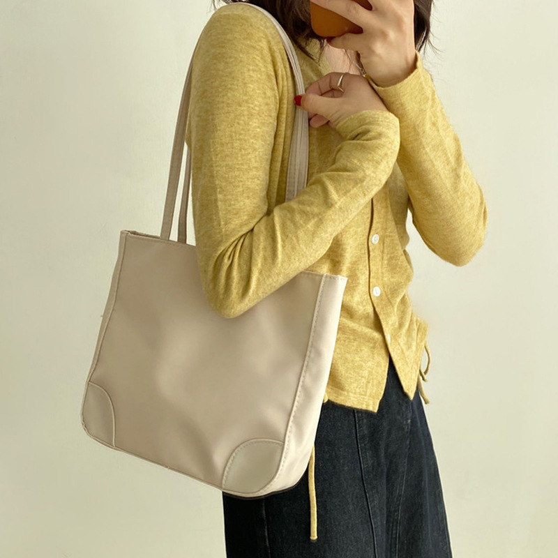 Oxford Cloth Shoulder Bag