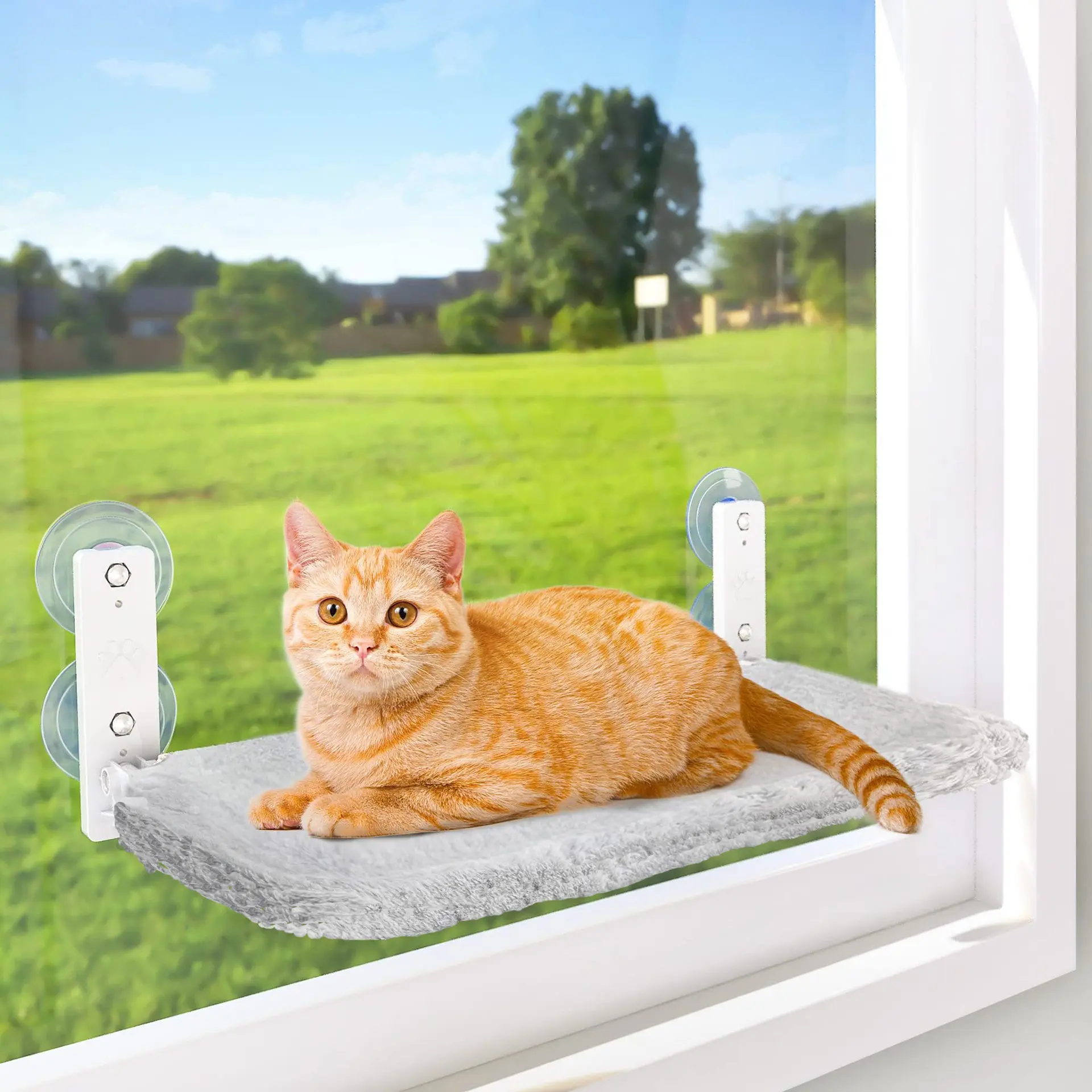 Pet Supplies Cordless Window Perches Cat Hammock