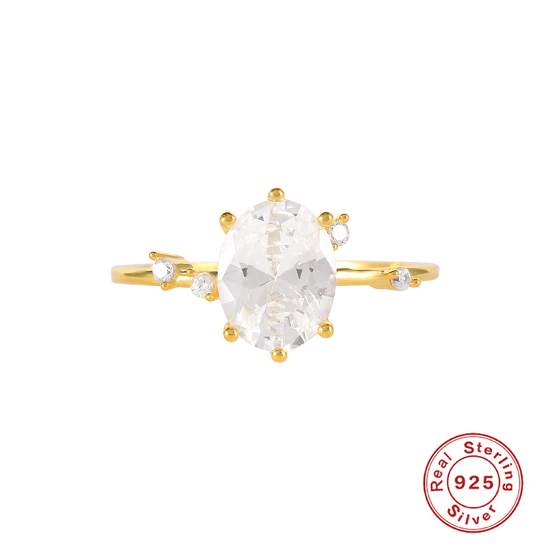Wedding Diamond Ring Index Finger Size Ring