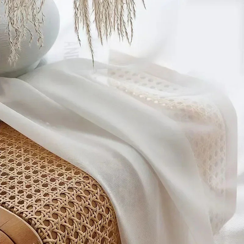 Light Luxury Sheer Curtains For The Living Room And Balconyallow Light To Filter Through