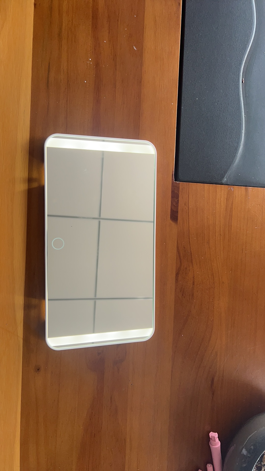 Automotive Sun Louver Makeup Mirror LED Light Cosmetic Mirror