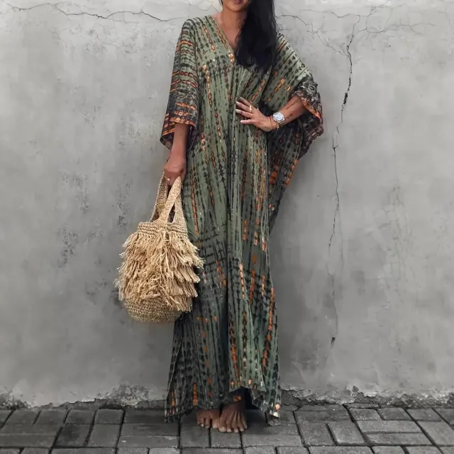 Women's One Size Beach Style Dress Green - Shop at LoveMi