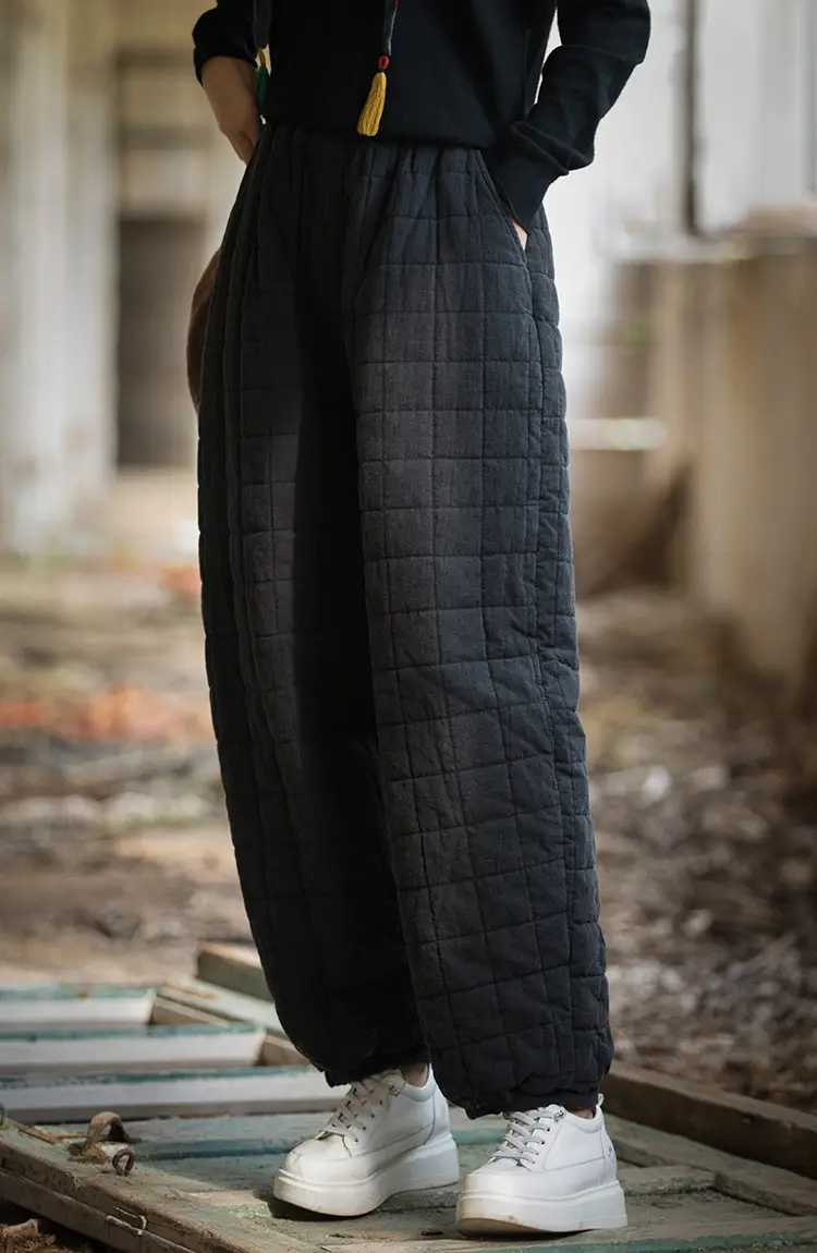 All-matching Women's Trousers Cotton Pants
