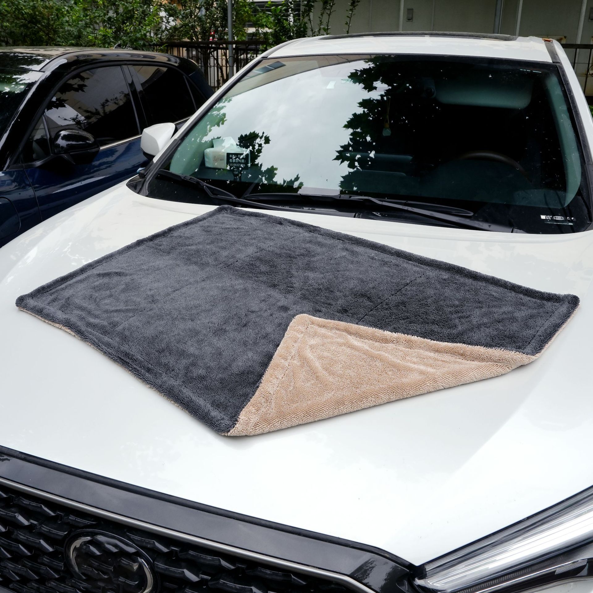 Double-sided Thickened Absorbent Car Cleaning Cloth 9