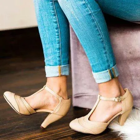 Summer Burnt Flower Hollow out Closed Toe Sandals Women Beige - Shop at LoveMi