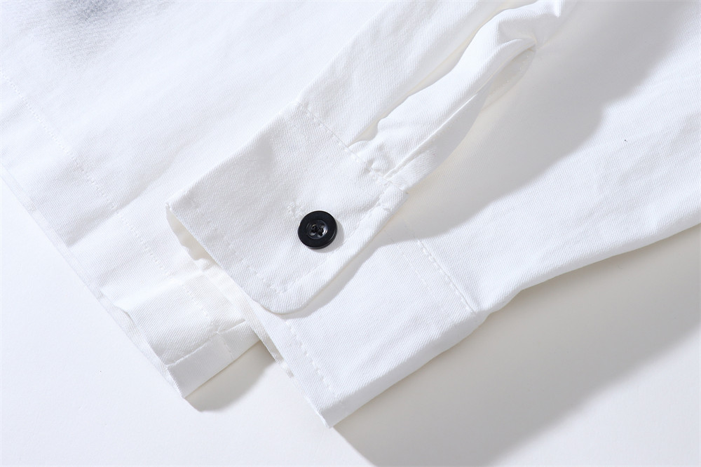 Figure Printed Long-sleeved Shirt Men's Ins European And American Fashion Brand Loose Abstract Pattern Lapel Shirt