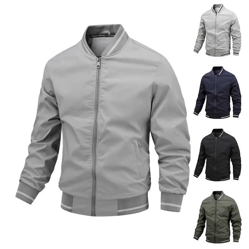 New Mens Loose-fit Sporty Casual Jacket