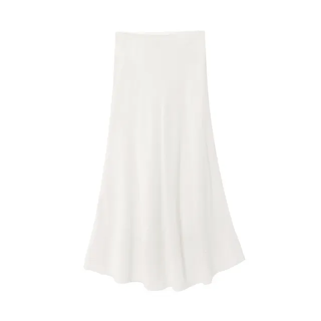Linen Casual Suit Hanging Neck Casual Top Half Skirt Skirt Xs - Shop at LoveMi