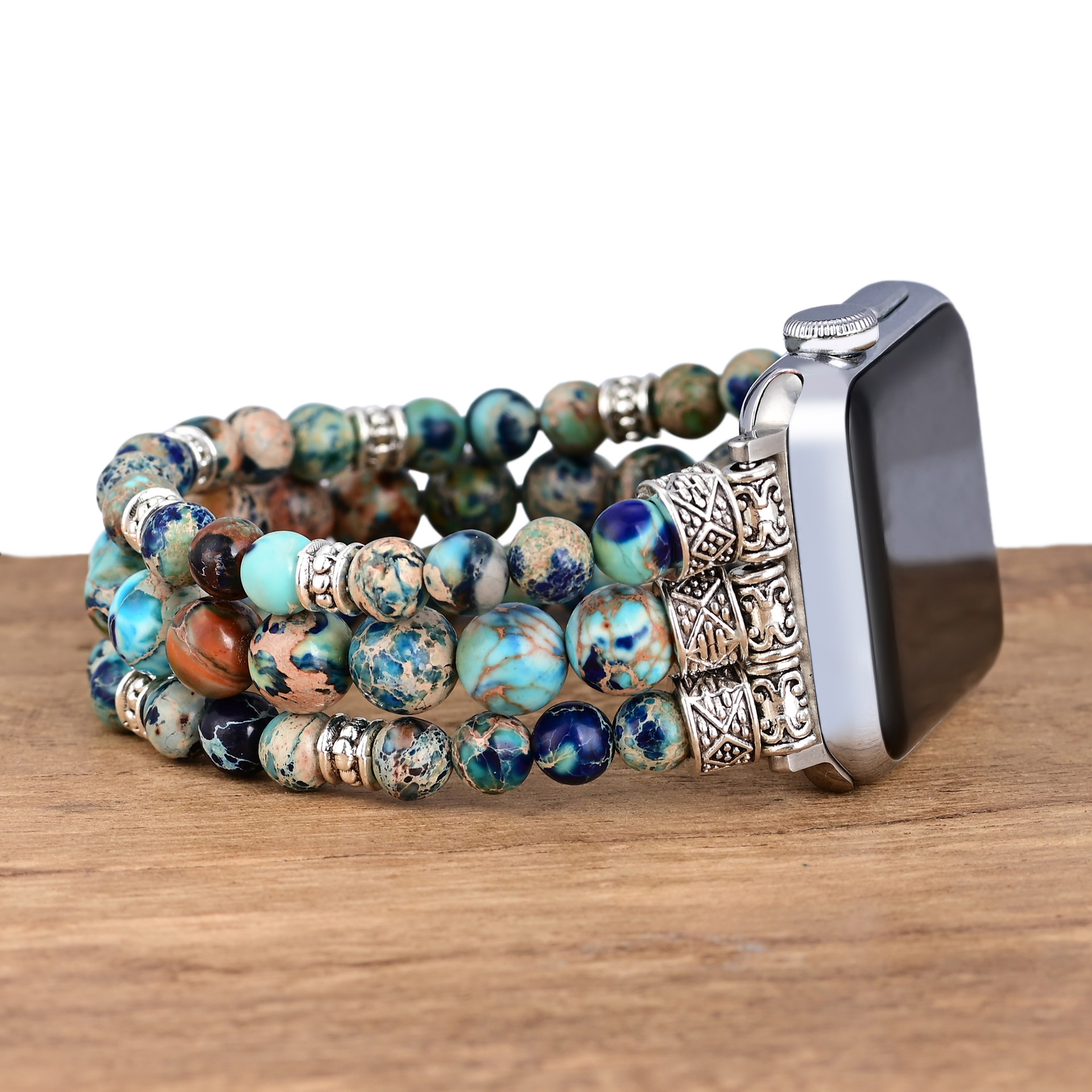 Blue Imperial Stone Watch Strap