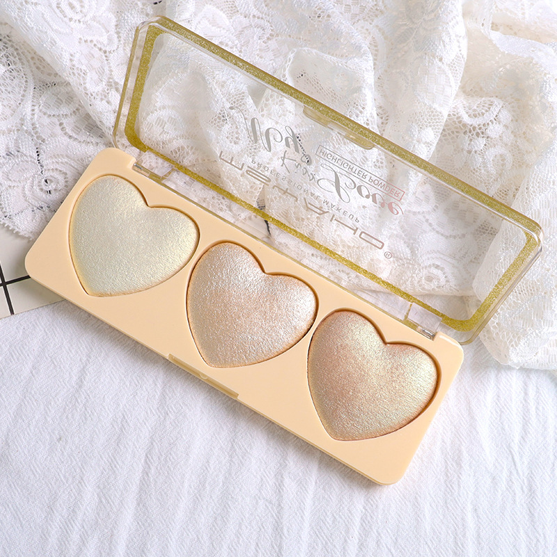 3 Colori Love Alta Glossio Pearlescente Trattamento Eiao Giovane Studente Trucco Occhi