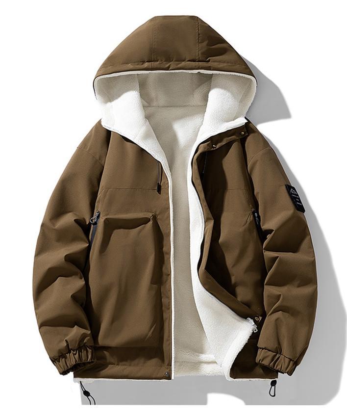 Unisex Reversible Cotton Coat For Outdoor Wear