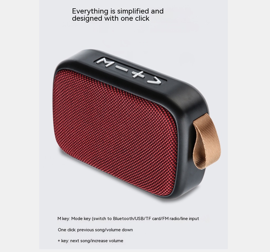 G2 Bluetooth Audio Red