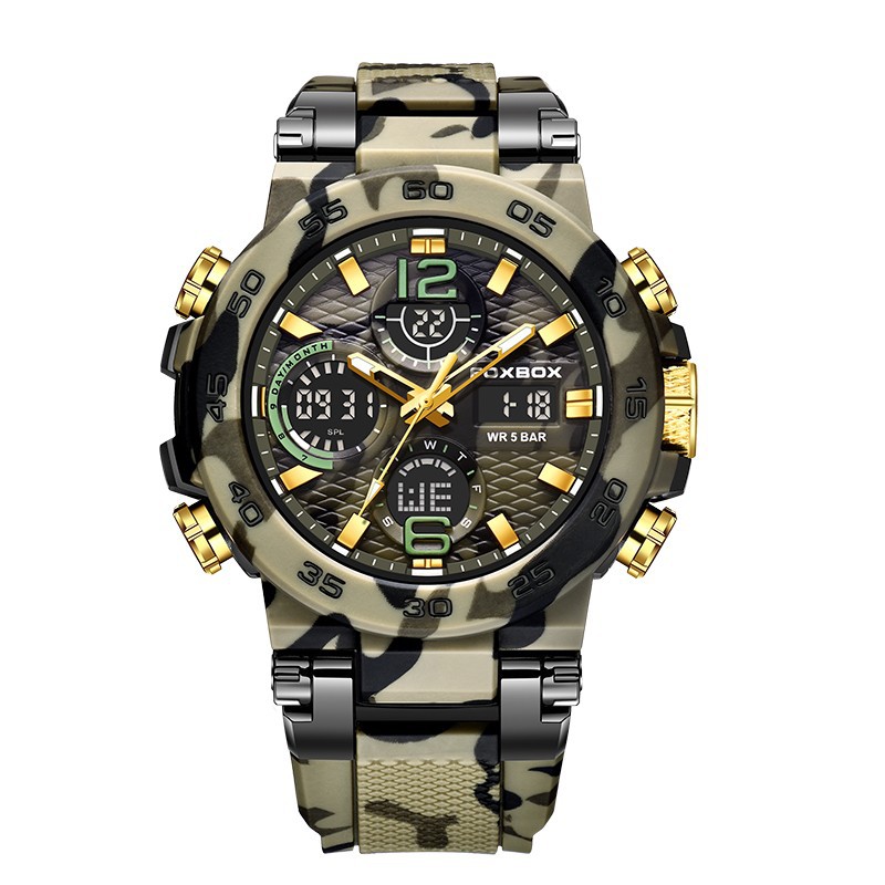 Multifunctional Stylish Sports Watch With Waterproof
