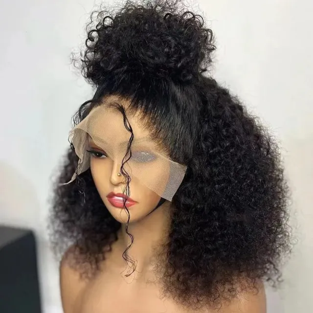 Women's Fashion Front Lace Wave Wig Black - Shop at LoveMi