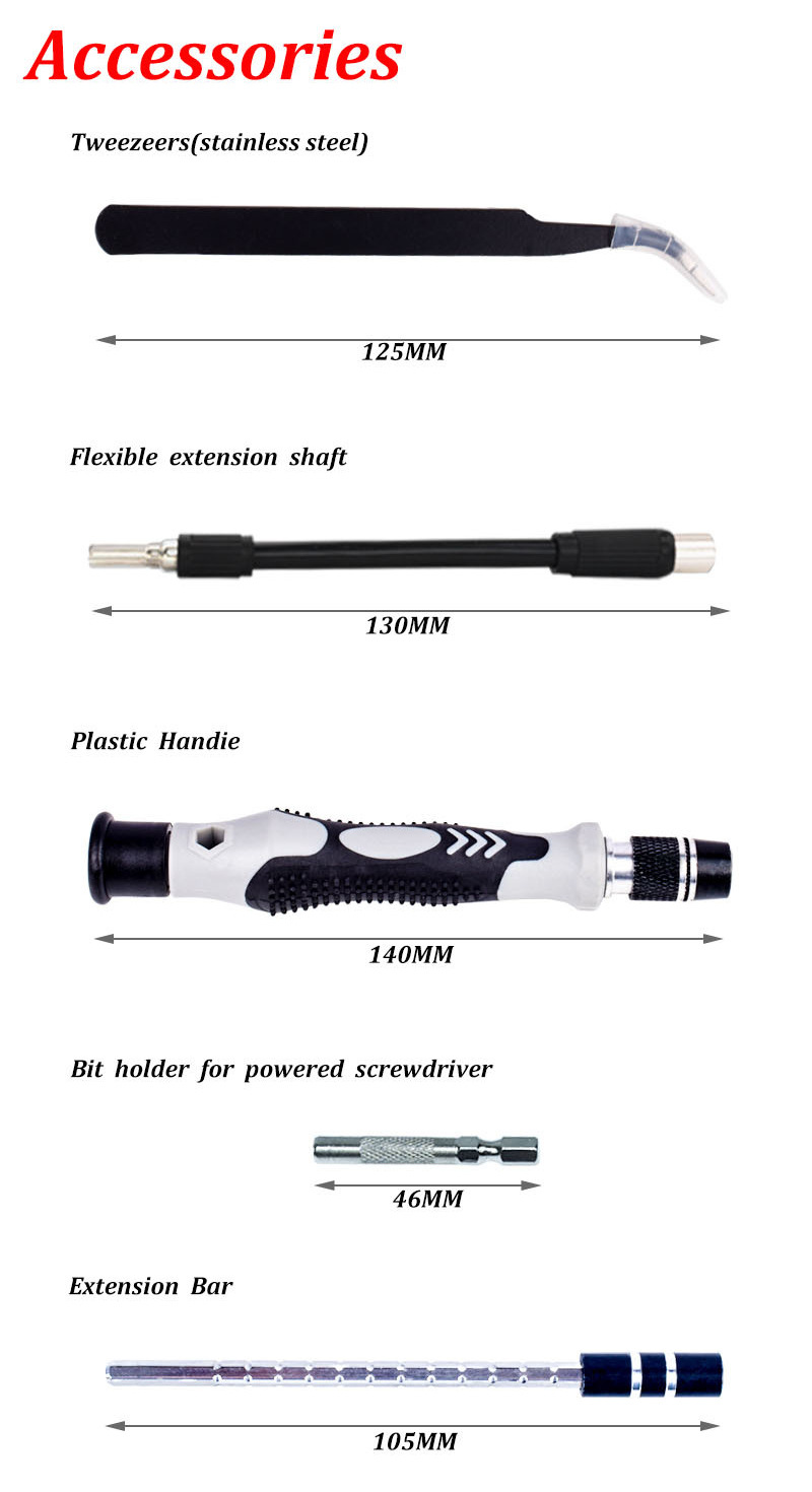 Title 5, 115 in 1 Screwdriver Set for versatile repairs....