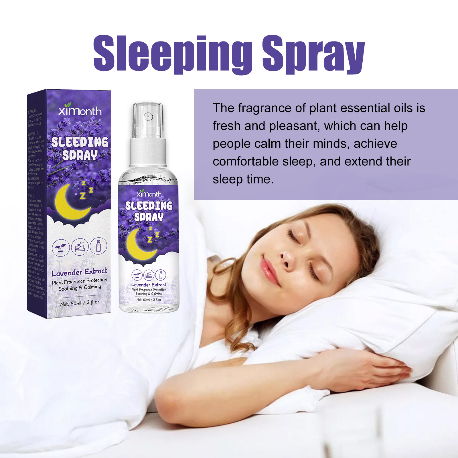 Title 4, Lavender Sleep Spray Soothing The Nerves