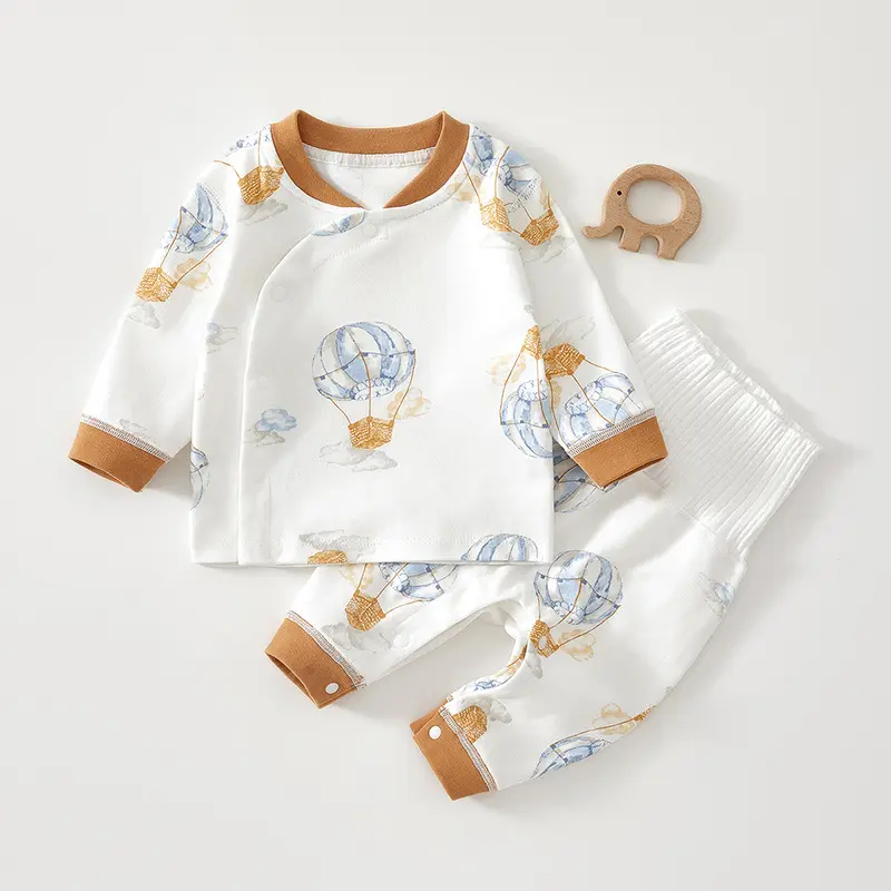 Baby Set Spring Autumn High-Waisted Pure Cotton