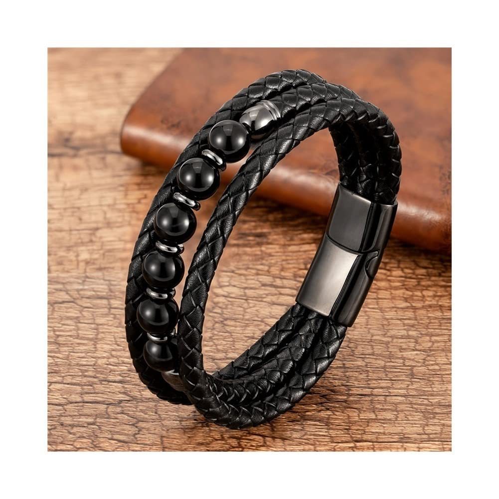 Black Agate Leather
