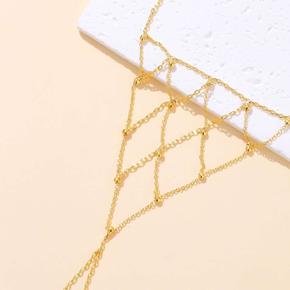 Full-diamond Mitten-style Bracelet For Women