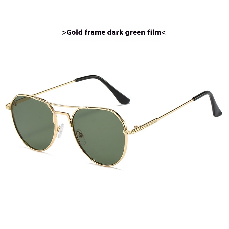 Gold Frame Dark Green Piece