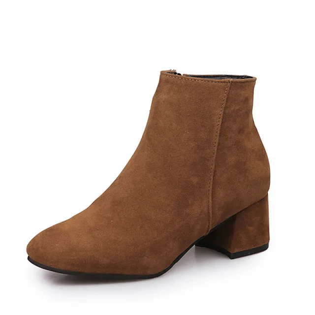 Fashion Autumn And Winter New Martin Boots Women Brown - Shop at LoveMi