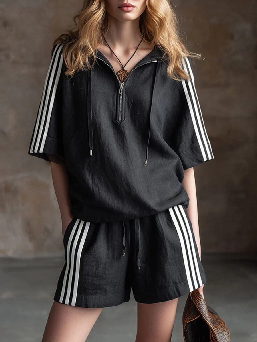 Casual Loose-fitting Two-piece Sportswear Set 18 63f1040a 1c33 4e29 bf4b 485f64f445f3